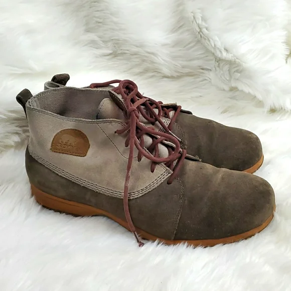 Sorel | Shoes | Sorel Suede Greely Chukka Winter Shoes Lace  display picture 3